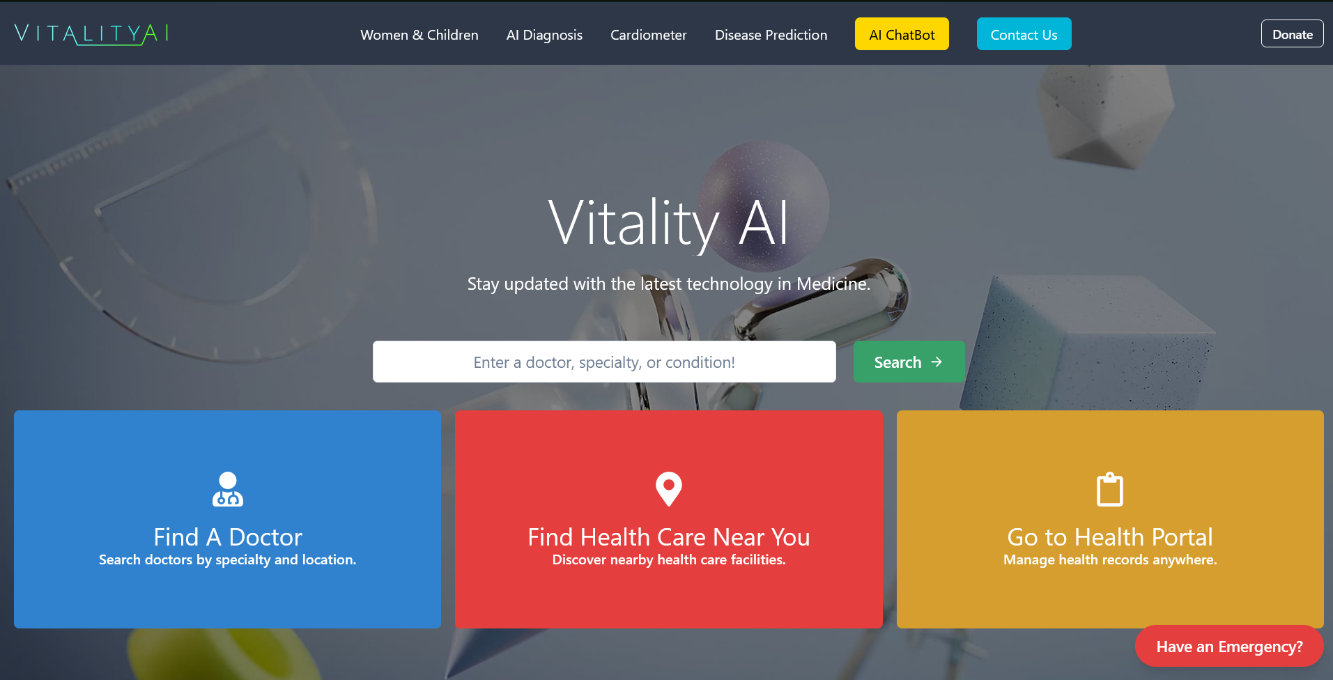 VitalityAI: IoT‑Blockchain Emergency Healthcare